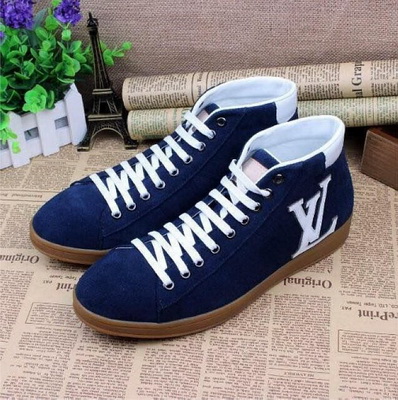 LV High-Top Fashion Men Shoes--056